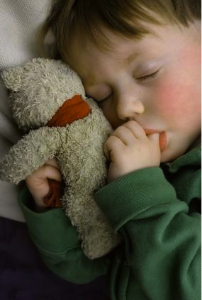 toddler boy sleeping